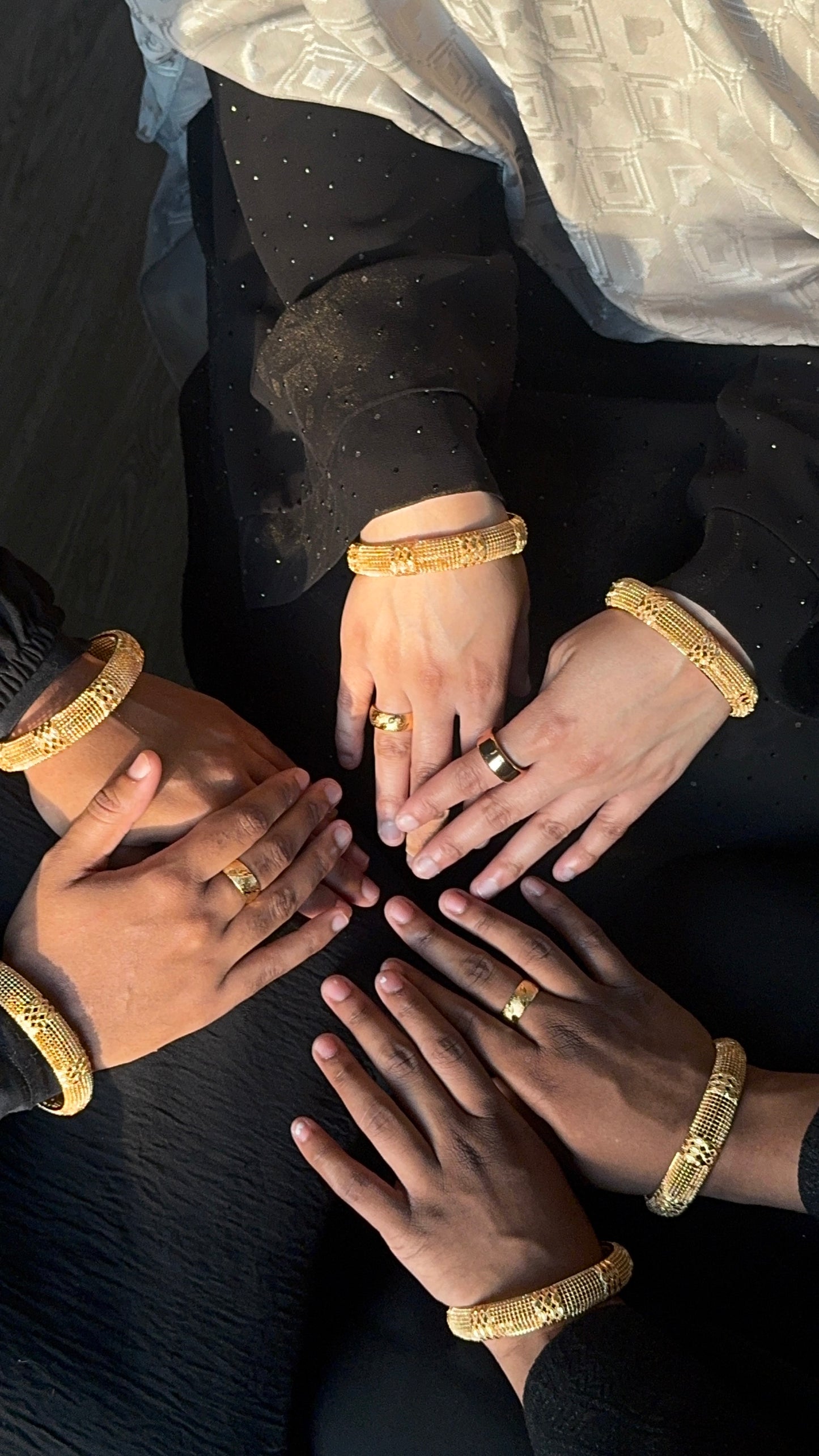 3-Piece Gold Bangle Set