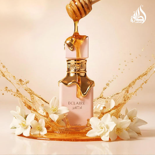 Lattafa Eclaire Eau de Parfum 100ml – Sweet Caramel Vanilla Gourmand Perfume