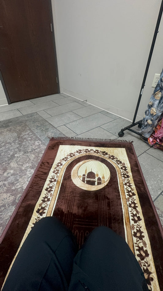 Large Luxury Plush Prayer Mat