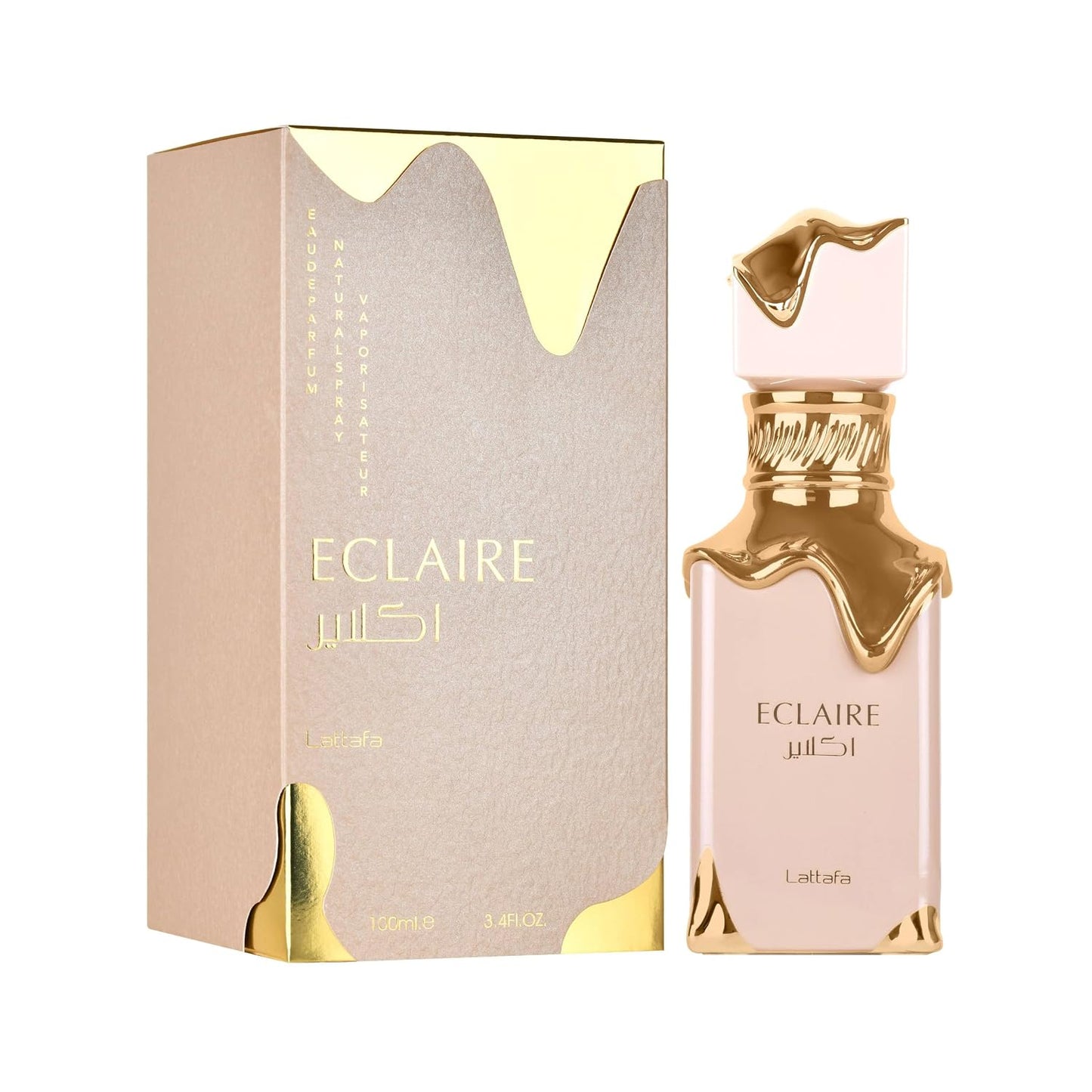 Lattafa Eclaire Eau de Parfum 100ml โ Sweet Caramel Vanilla Gourmand Perfume