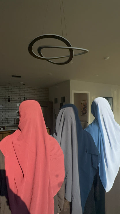 Plain Chiffon Hijab – Lightweight Soft Everyday Modest Scarf