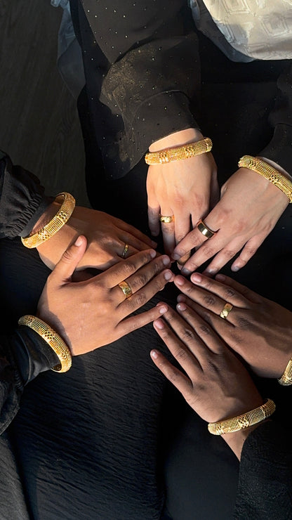 3-Piece Gold Ring Set