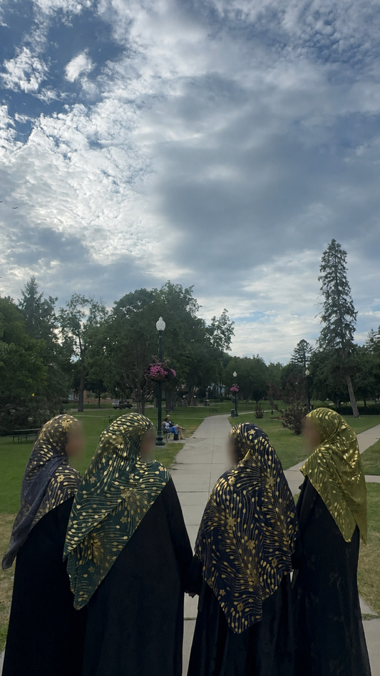 Premium Printed Jersey Hijab | Soft Stretch Modest Scarf