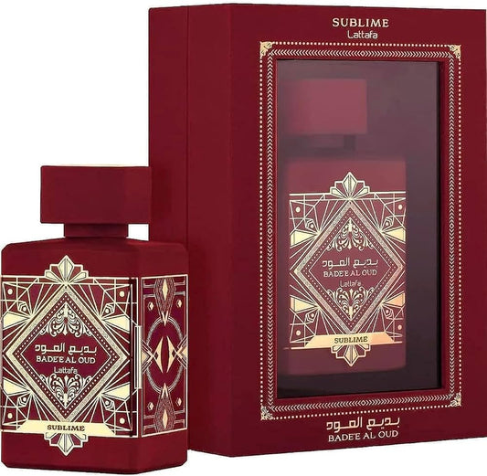 Lattafa Bade’e Al Oud Sublime Eau de Parfum – 100ml Tropical Fruity Unisex Fragrance