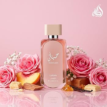 Hayaati Florence by Lattafa Eau de Parfum 100ml – Floral Fruity Gourmand Perfume for Women