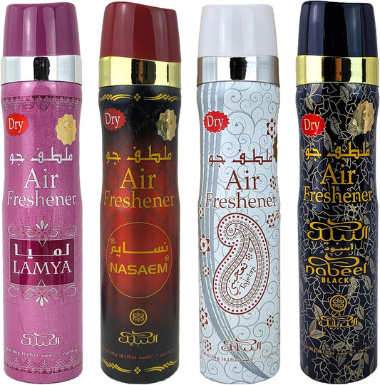 Nabeel Air Freshener Gift Set – 4 Pack