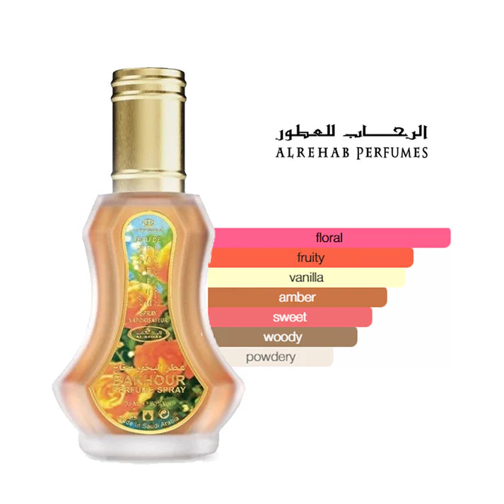 Al Rehab Bakhour Eau de Parfum Spray (35ml)