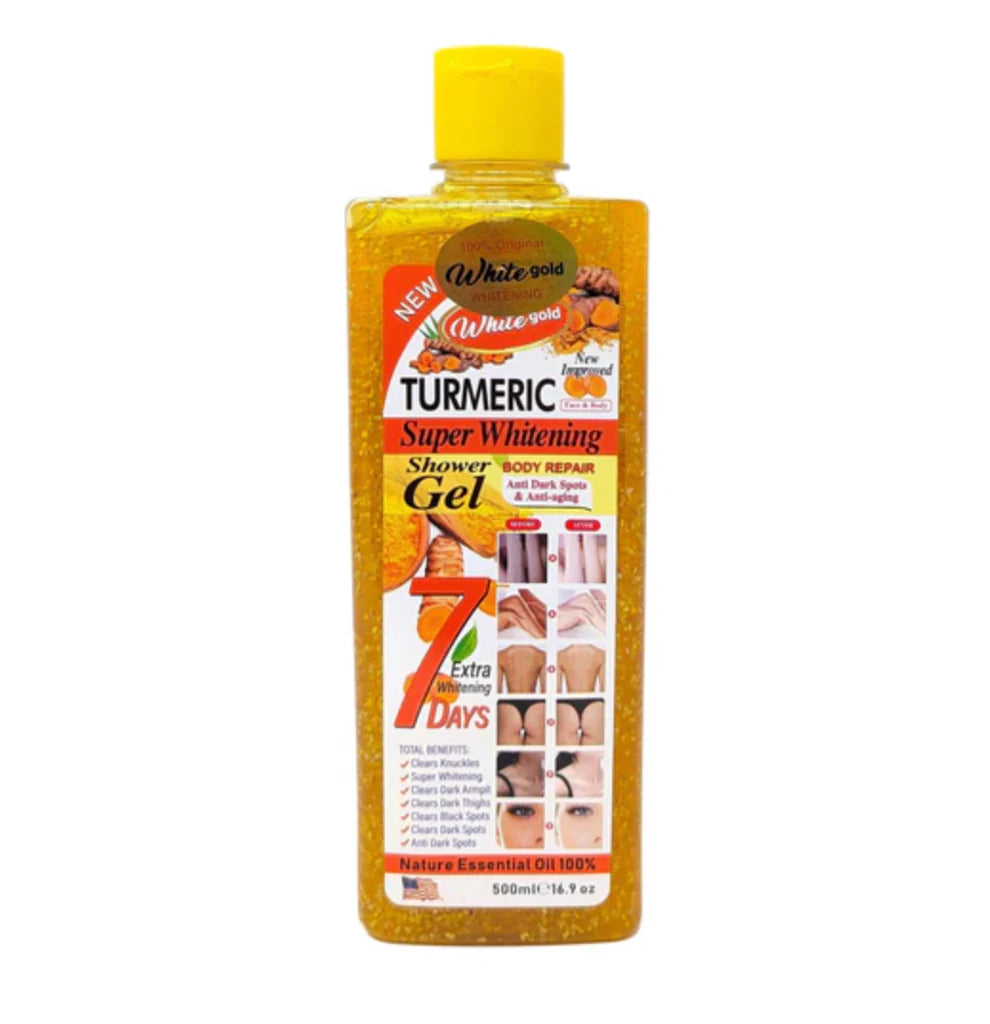 Turmeric Super Whitening Shower Gel – Deep Cleansing Body Wash