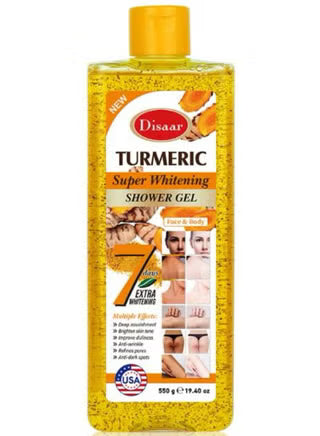 Turmeric Super Whitening Shower Gel – Deep Cleansing Body Wash