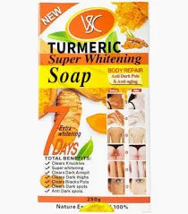 VSC Super Whitening Turmeric Soap – 8 oz Face & Body Bar